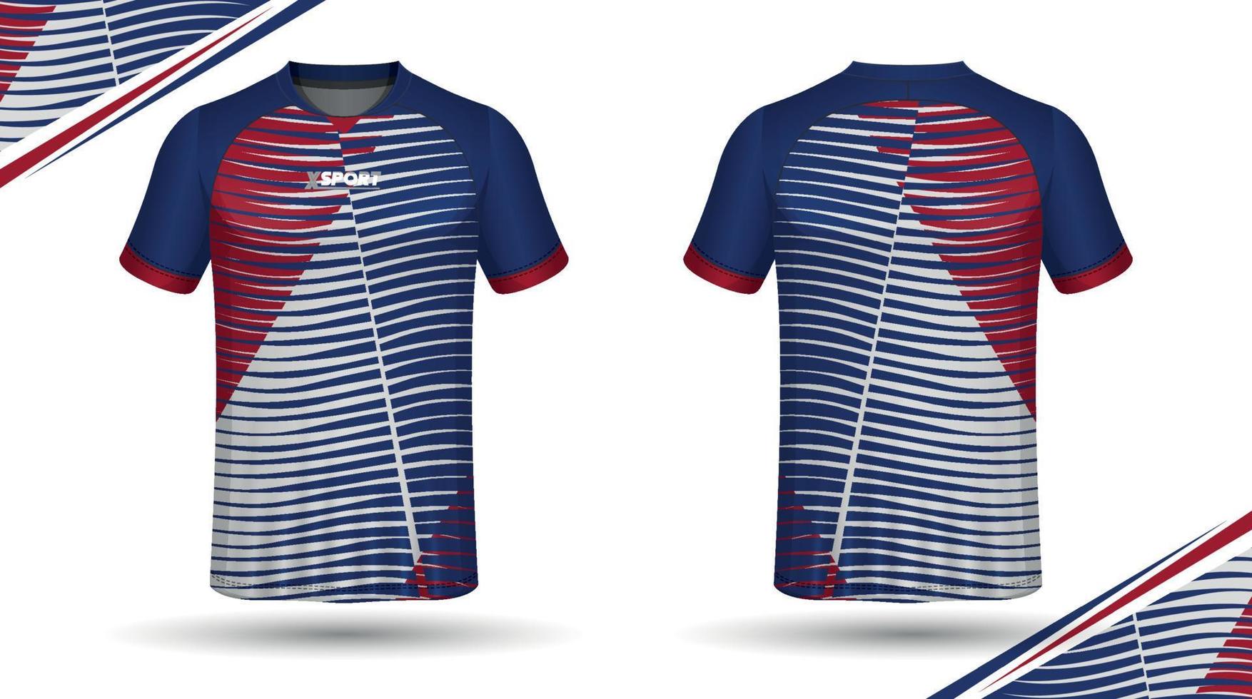 conception de maillot de football pour la sublimation, conception de t-shirt de sport vecteur