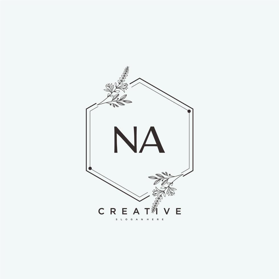 n / a beauté vecteur initiale logo art, écriture logo de initiale signature, mariage, mode, bijoux, boutique, floral et botanique avec Créatif modèle pour tout entreprise ou entreprise.