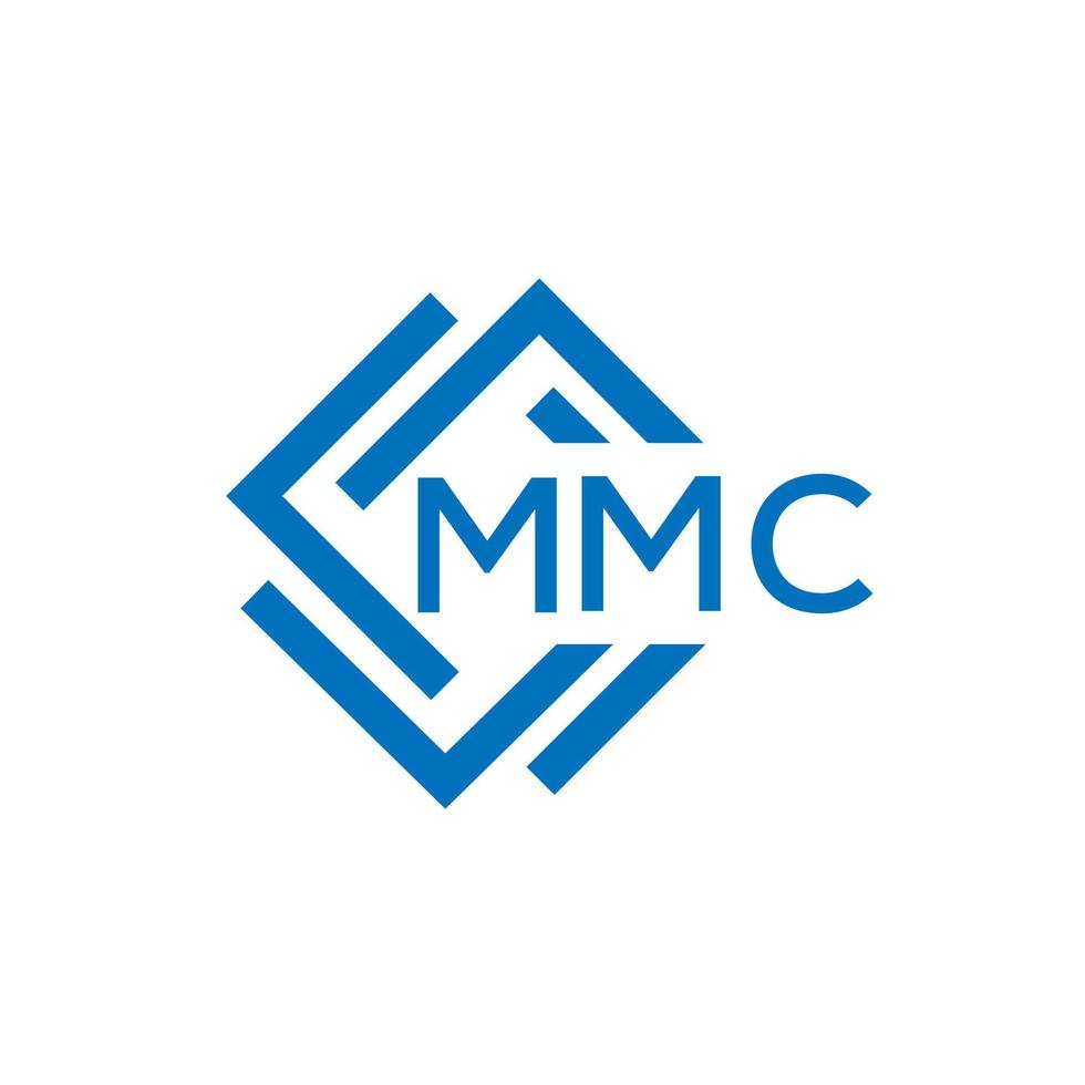 mmc Créatif cercle lettre logo concept. mmc lettre design.mmc lettre logo conception sur blanc Contexte. mmc Créatif cercle lettre logo concept. mmc lettre conception. vecteur