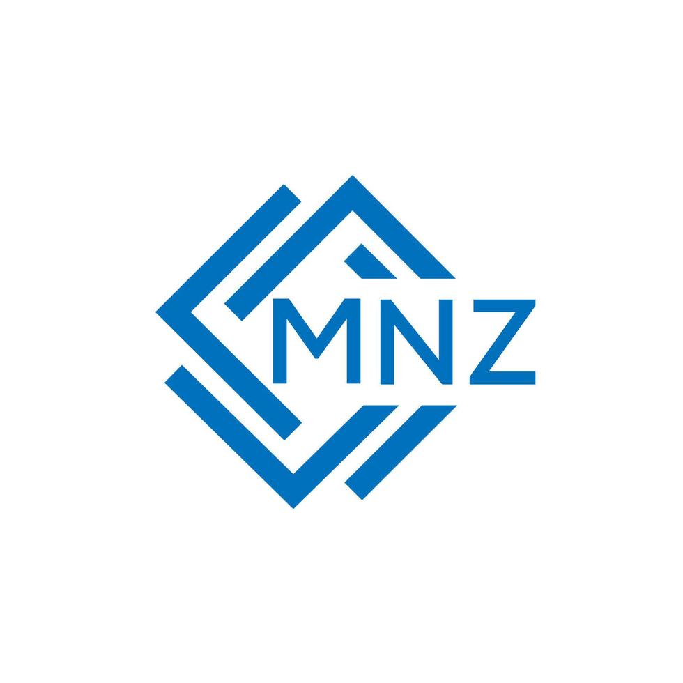 mnz Créatif cercle lettre logo concept. mnz lettre design.mnz lettre logo conception sur blanc Contexte. mnz Créatif cercle lettre logo concept. mnz lettre conception. vecteur