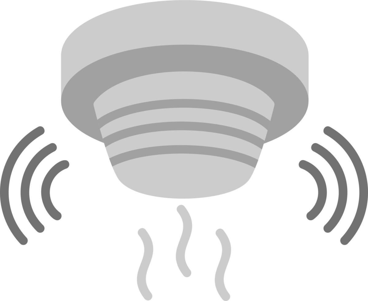 icône de vecteur de détecteur de fumée