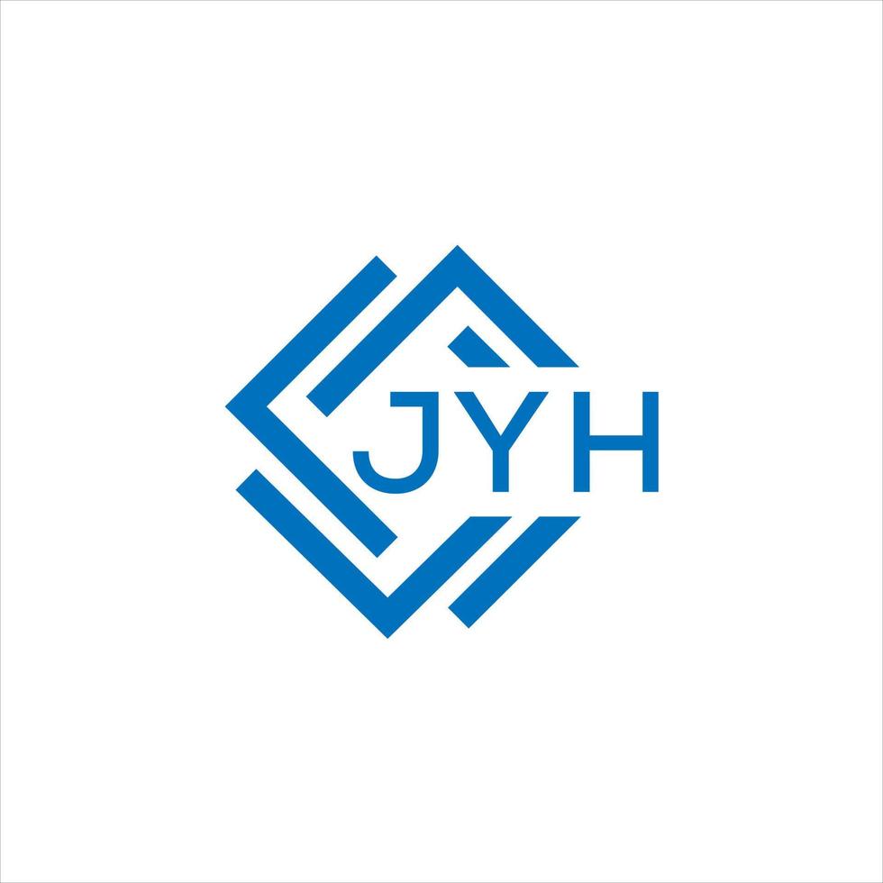 jyh Créatif cercle lettre logo concept. jyh lettre design.jyh lettre logo conception sur blanc Contexte. jyh Créatif cercle lettre logo concept. jyh lettre conception. vecteur