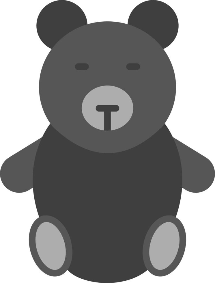 icône de vecteur d'ours en peluche