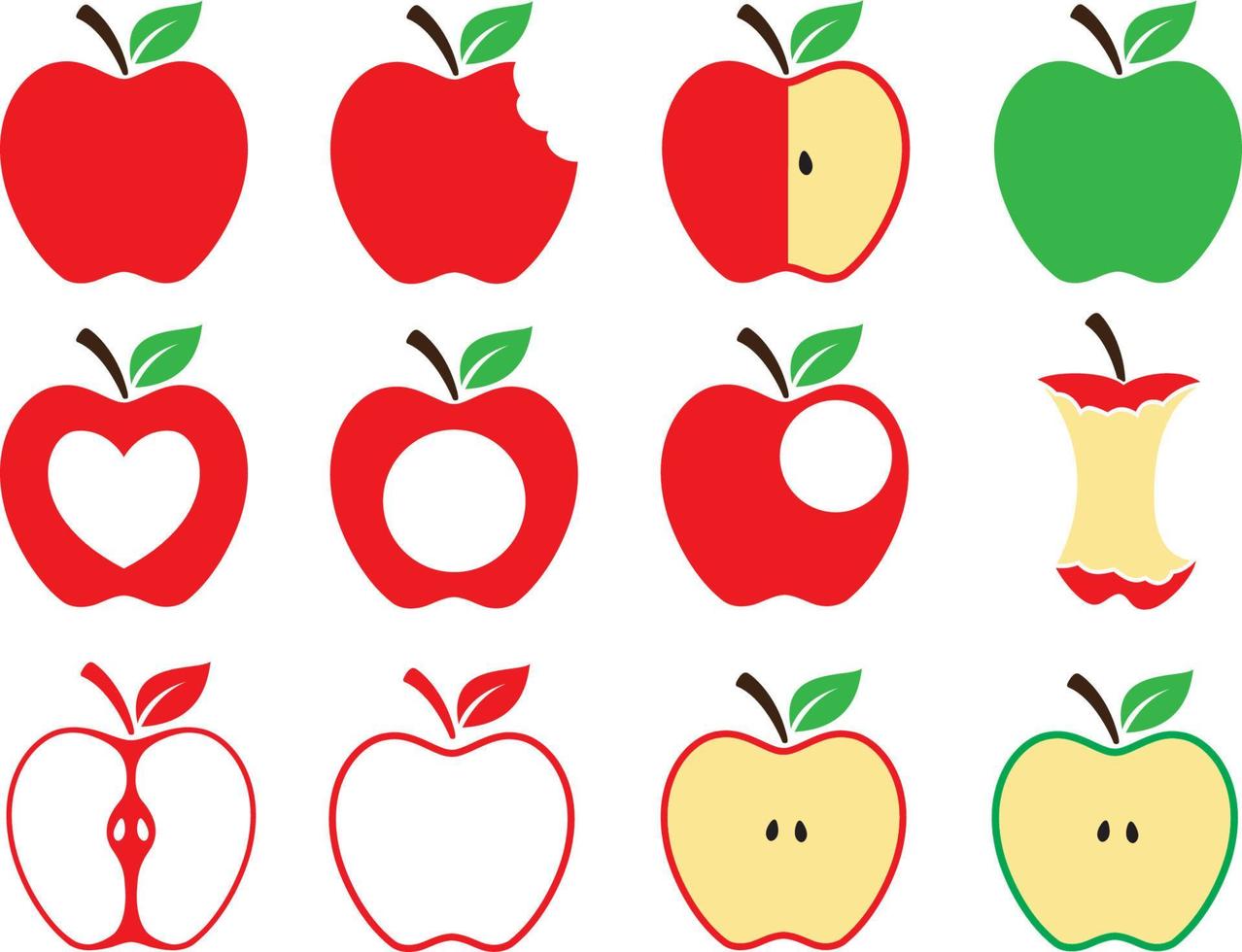 Pomme svg empaqueter, Pomme png Pomme clipart, Pomme vecteur Pomme monogramme svg