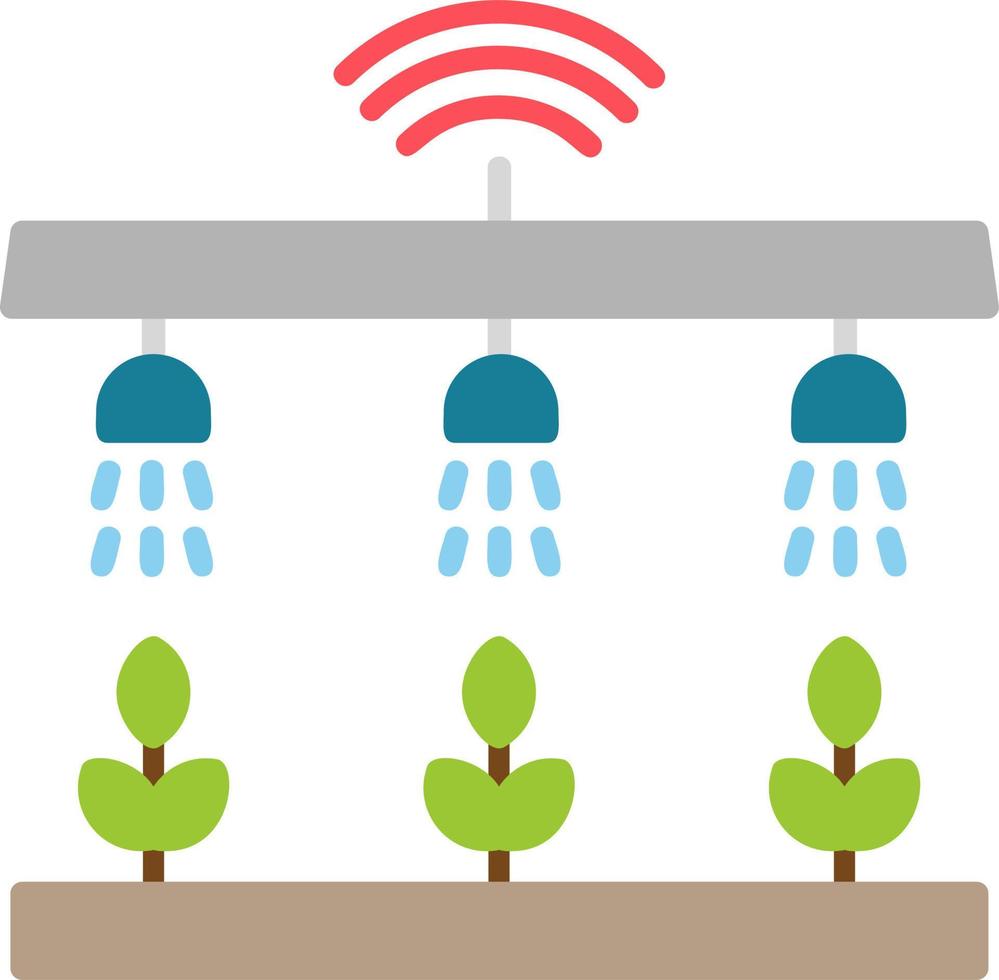 icône de vecteur de ferme intelligente