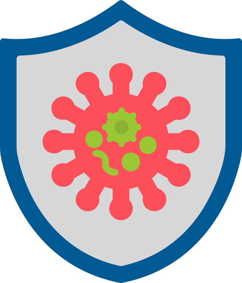 virus protéger vecteur icône