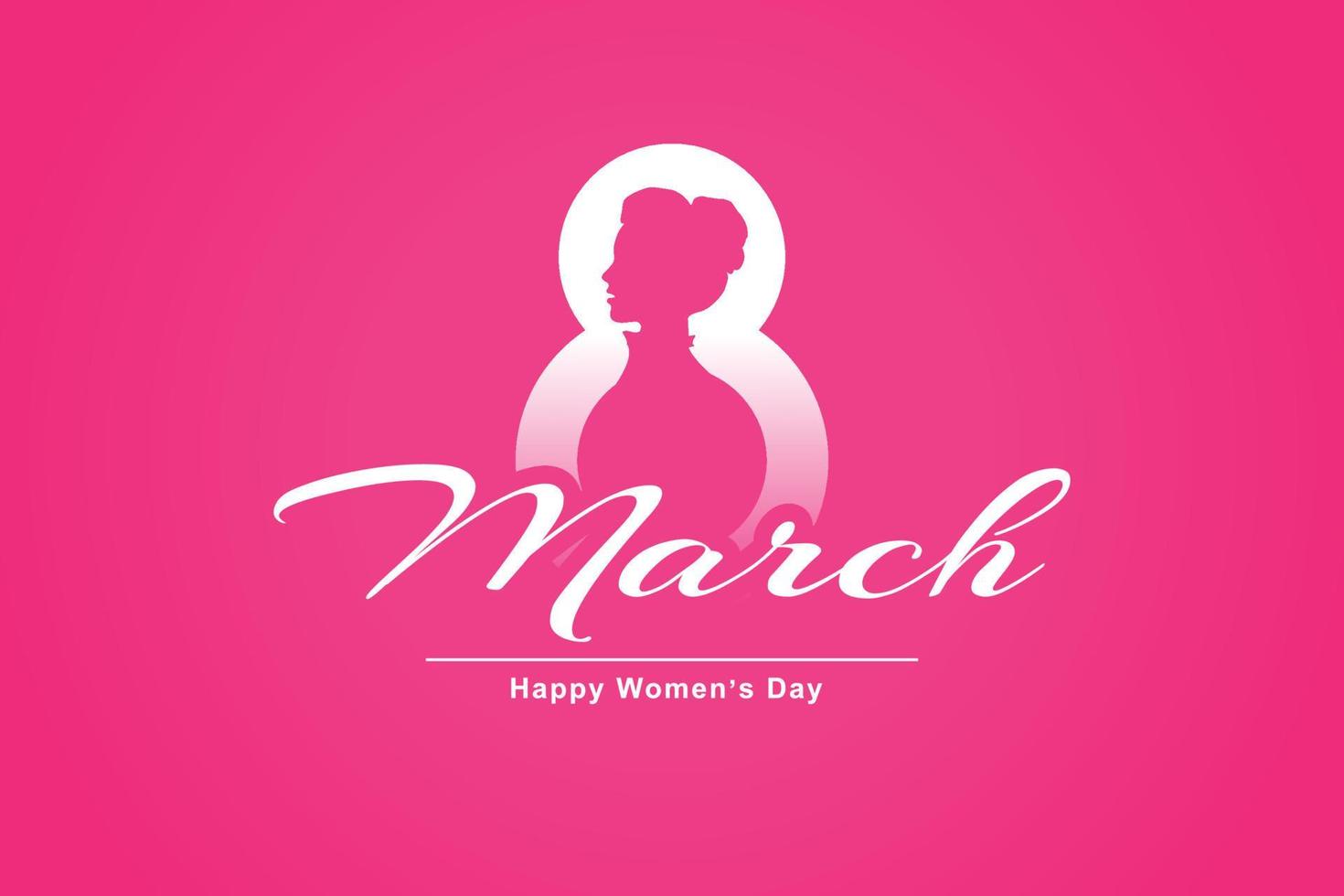 Mars 8e international aux femmes journée fête Contexte. vecteur