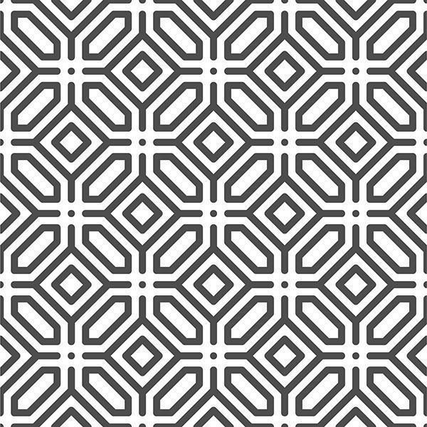 motif abstrait de formes de points carrés hexagonaux octogonaux sans soudure motif géométrique abstrait à des fins de conception diverses. vecteur