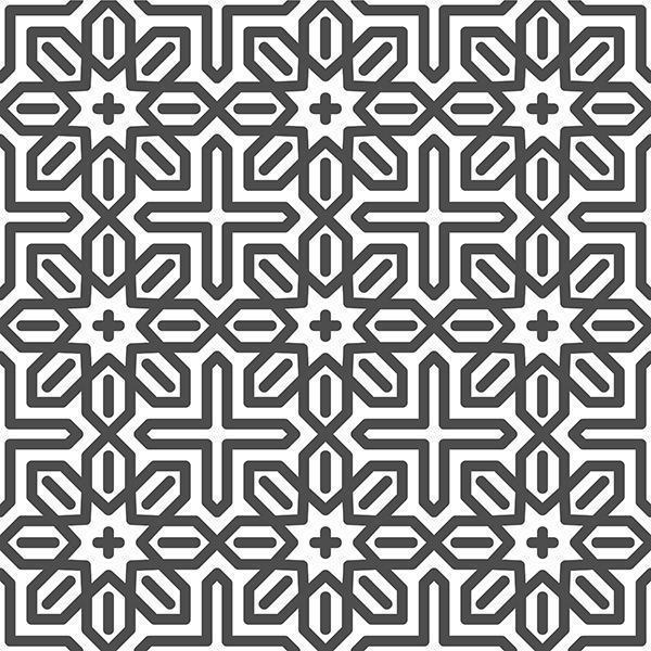 modèle abstrait de formes étoiles arabes hexagonales sans soudure. motif géométrique abstrait à des fins de conception diverses. vecteur