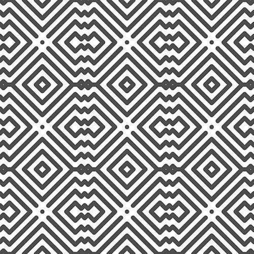 motif abstrait de formes de zigzag carré diagonal sans soudure motif géométrique abstrait à des fins de conception diverses. vecteur