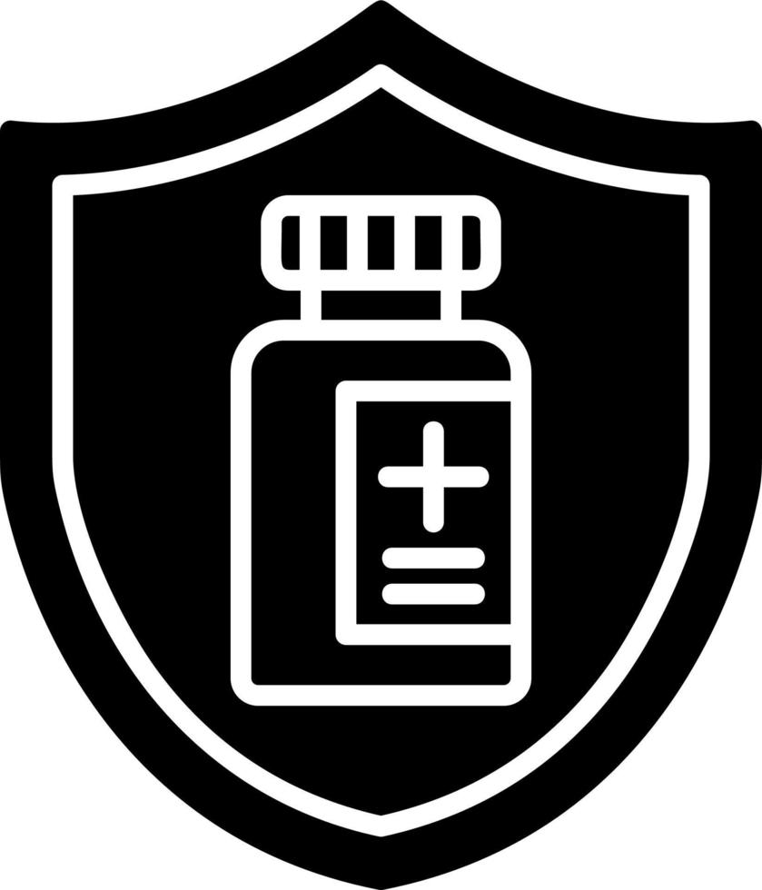 vaccin protection vecteur icône