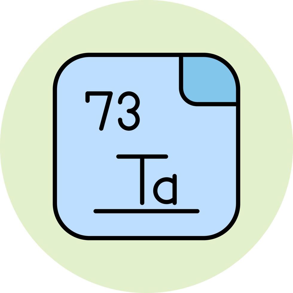 tantale vecteur icône