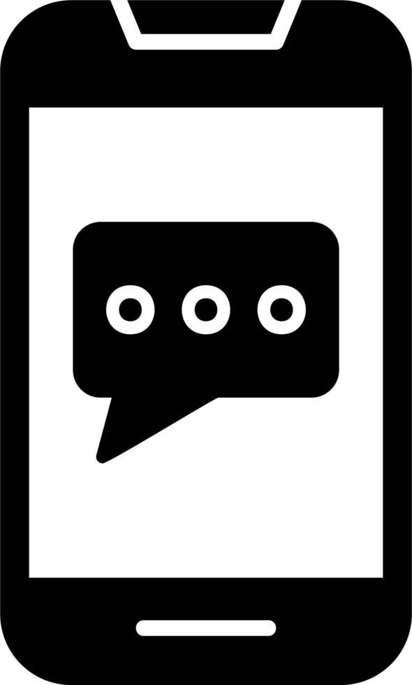 icône de vecteur de message