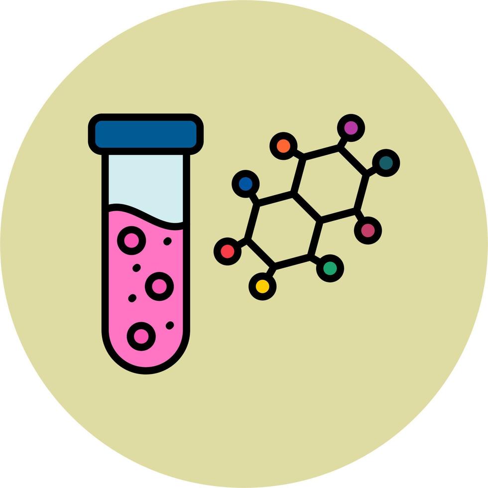 icône de vecteur de chimie