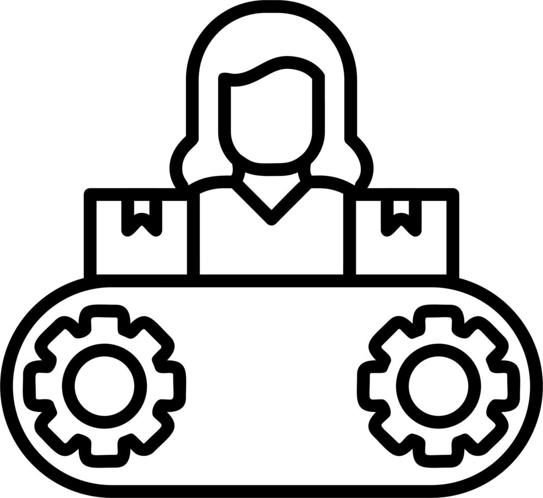 icône de vecteur de production
