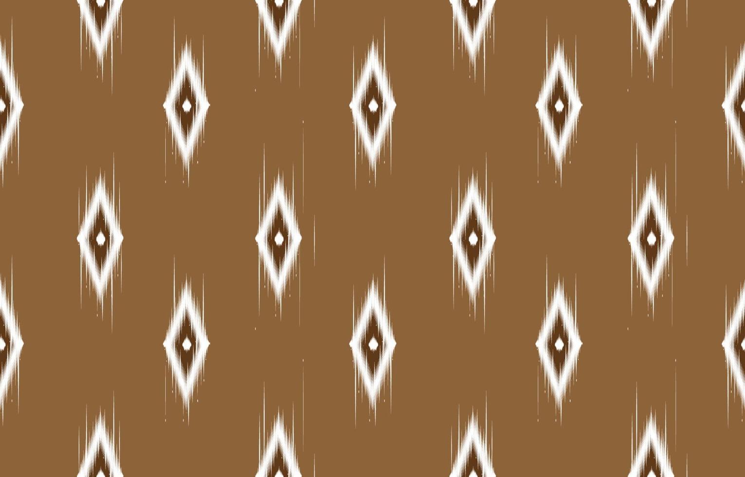 Abstrait ethnique oriental ikat transparente motif traditionnel vecteur