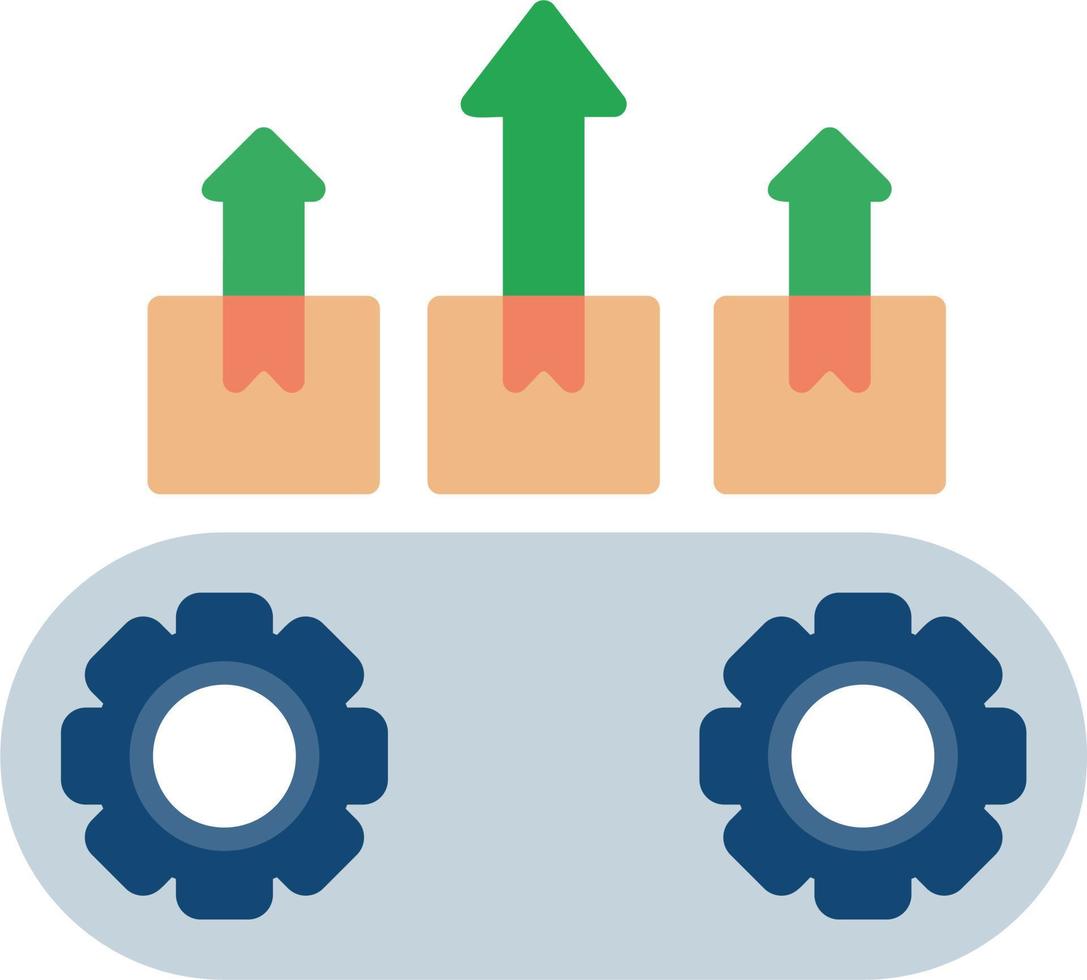 icône de vecteur de production