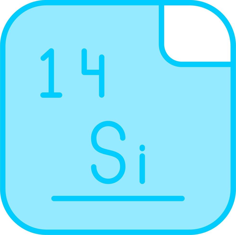 silicium vecteur icône