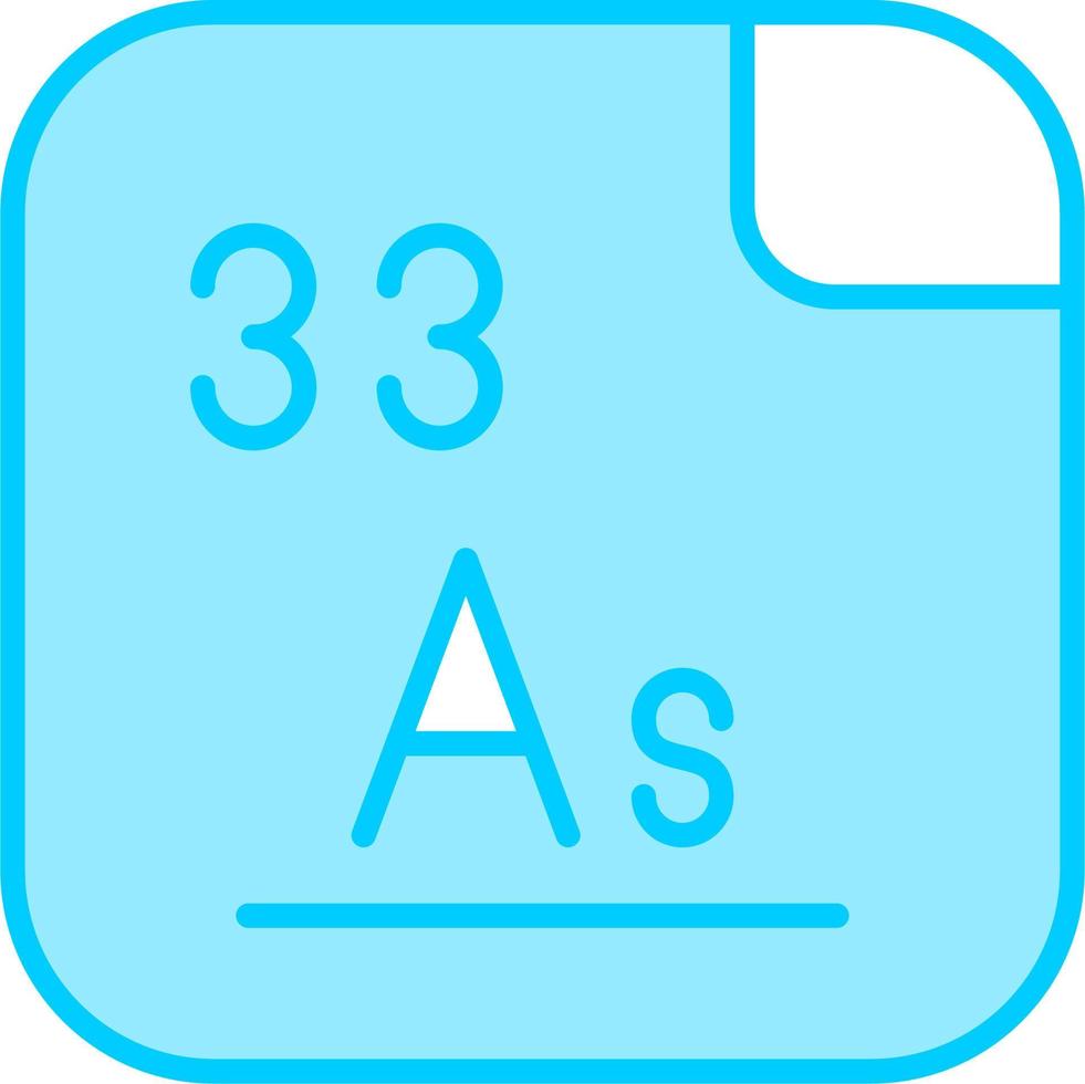 arsenic vecteur icône