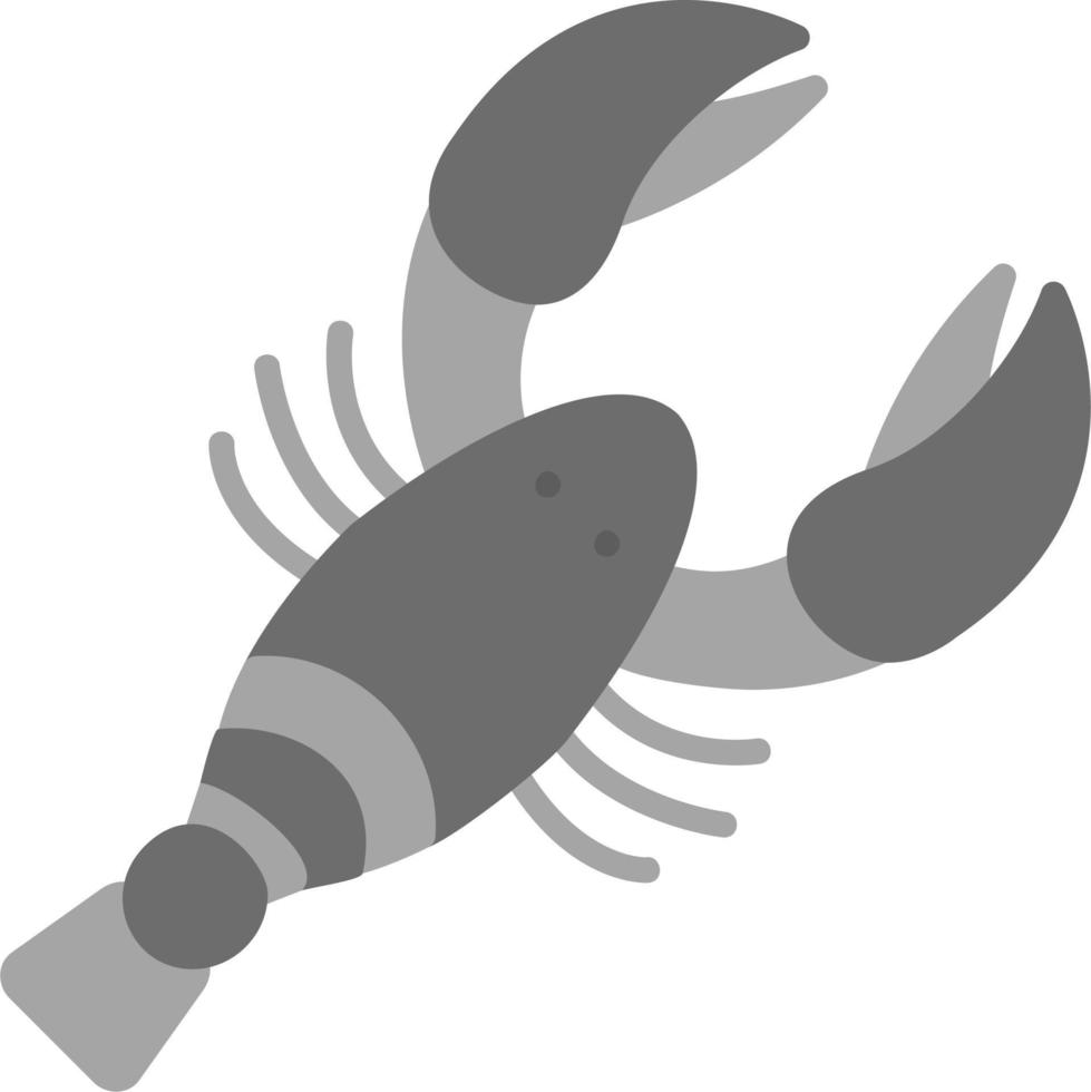 icône de vecteur de homard