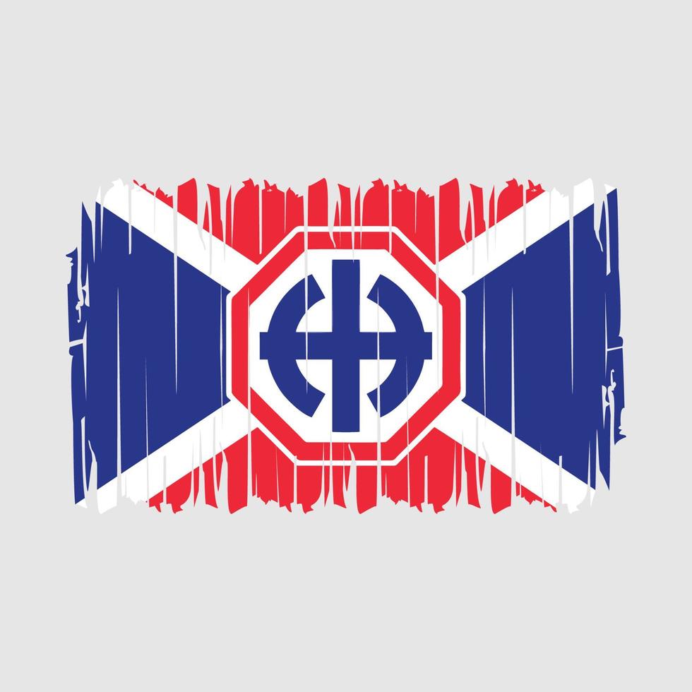 vecteur de brosse drapeau soviétique