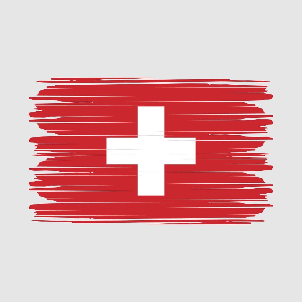 vecteur de drapeau suisse