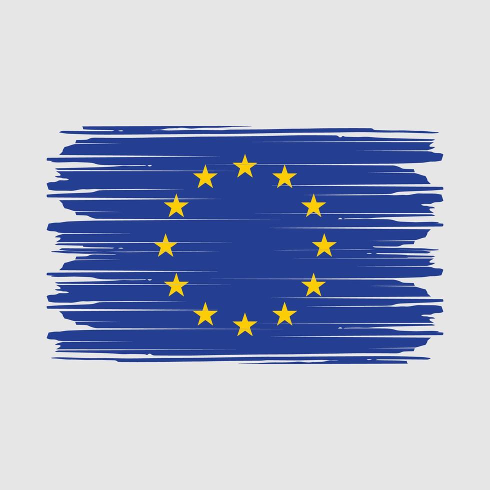 européen drapeau vecteur