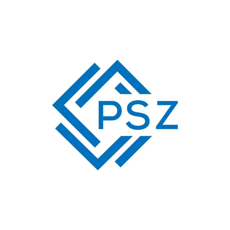 psz Créatif cercle lettre logo concept. psz lettre conception.psz lettre logo conception sur blanc Contexte. psz Créatif cercle lettre logo concept. psz lettre conception. vecteur