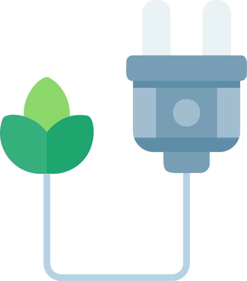 icône de vecteur d'énergie écologique