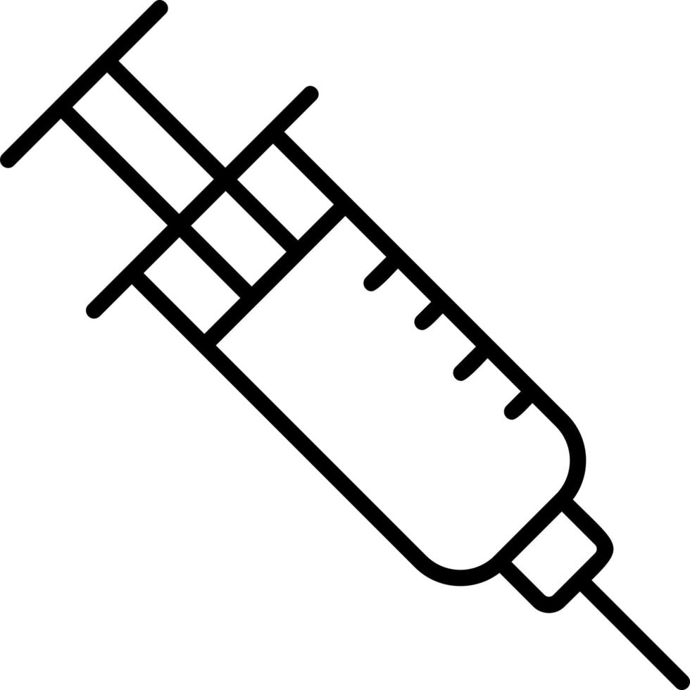 icône de vecteur de seringue