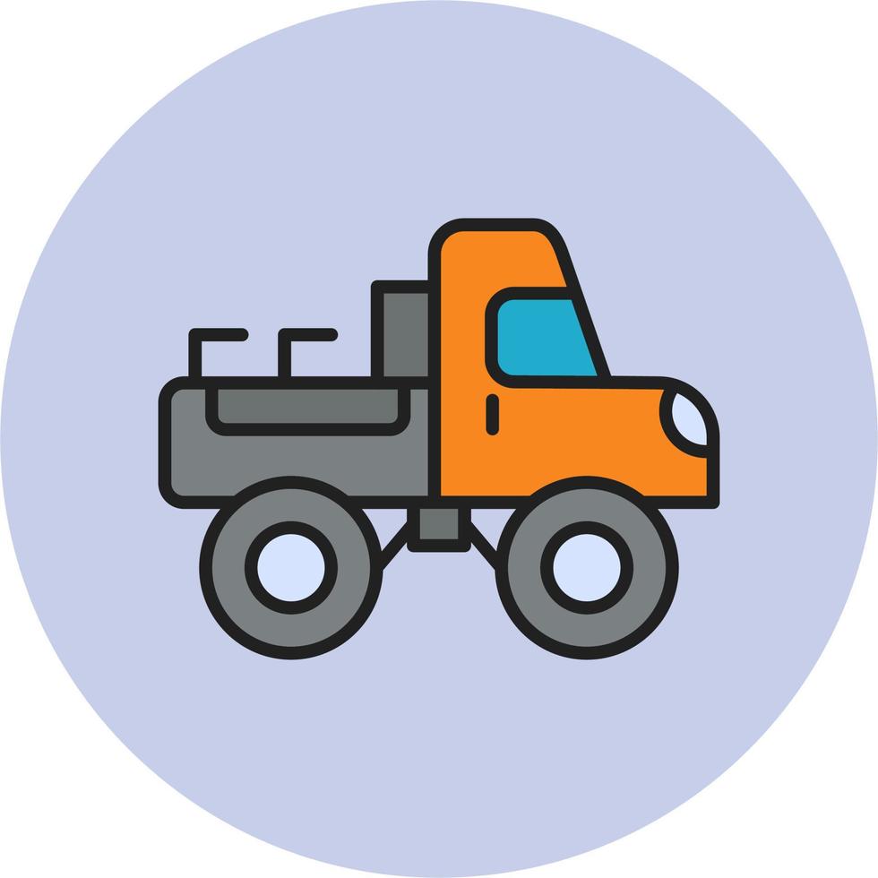 icône de vecteur de camion monstre