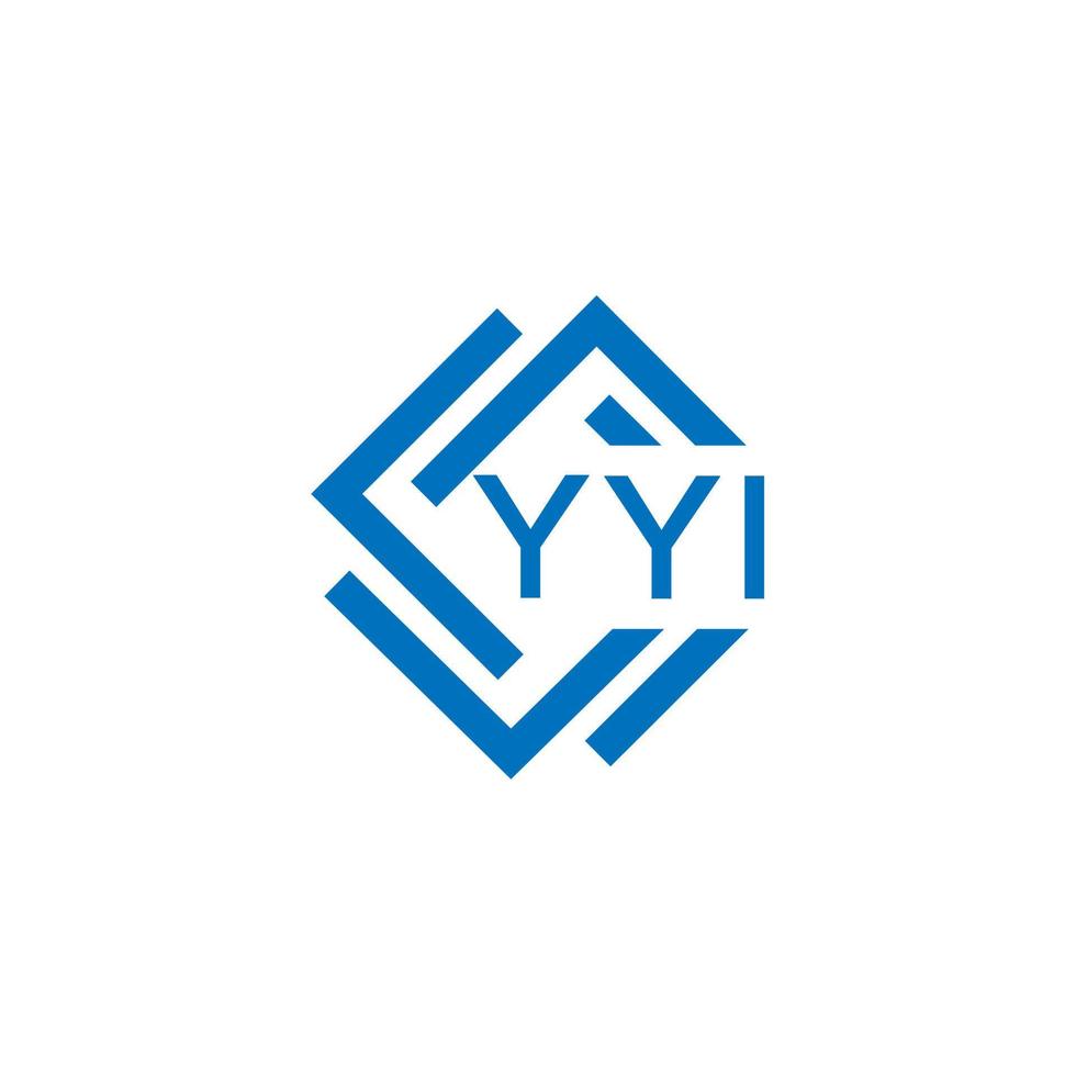 yyi La technologie lettre logo conception sur blanc Contexte. yyi Créatif initiales La technologie lettre logo concept. yyi La technologie lettre conception. vecteur