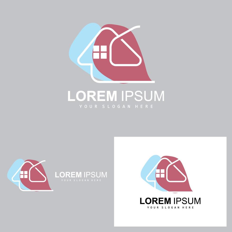 logo de maison, conception de meubles de construction, vecteur de construction, icône de marque de propriété, immobilier, logement