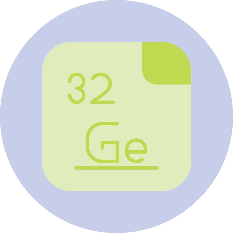 germanium vecteur icône