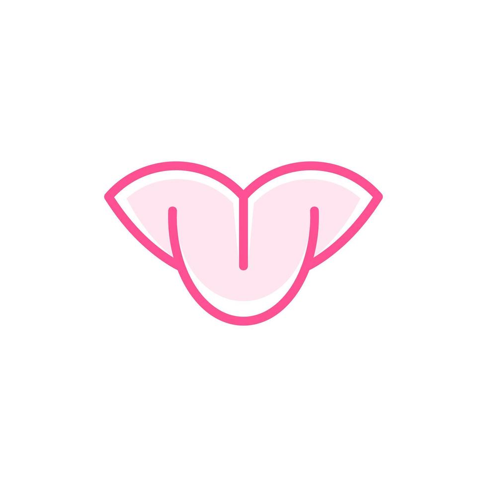 Humain langue simplicité Créatif logo conception vecteur