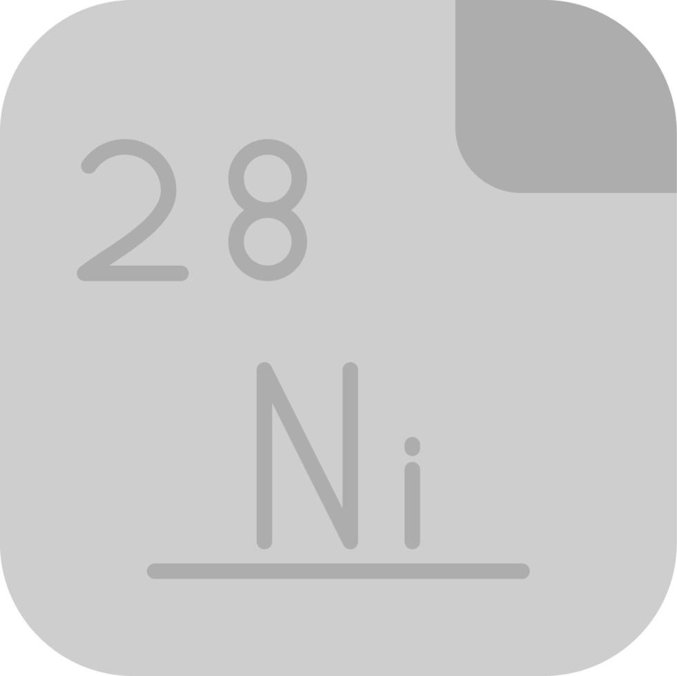nickel vecteur icône