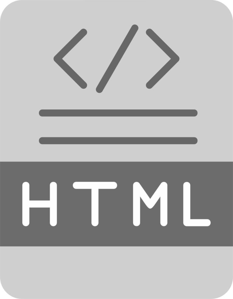 icône de vecteur html