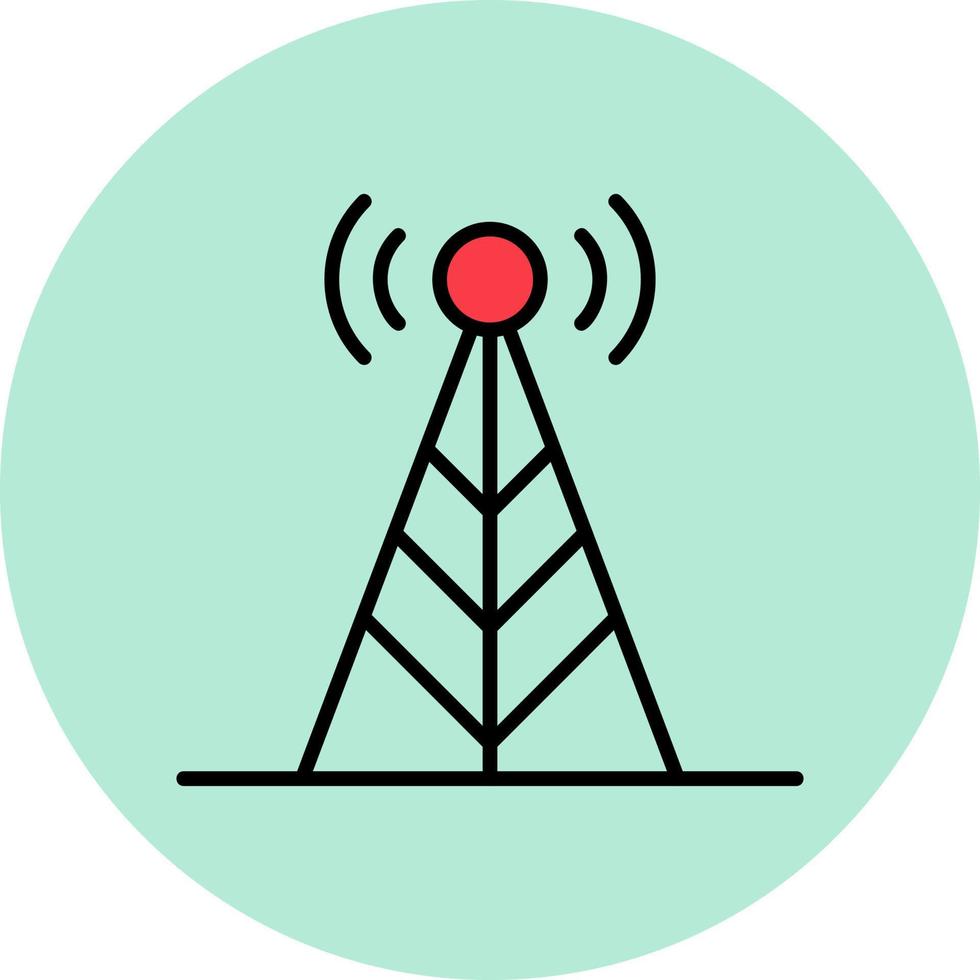 icône de vecteur d'antenne
