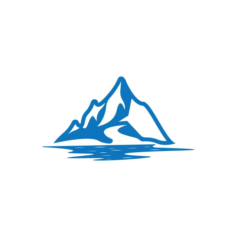 Montagne icône logo modèle vecteur