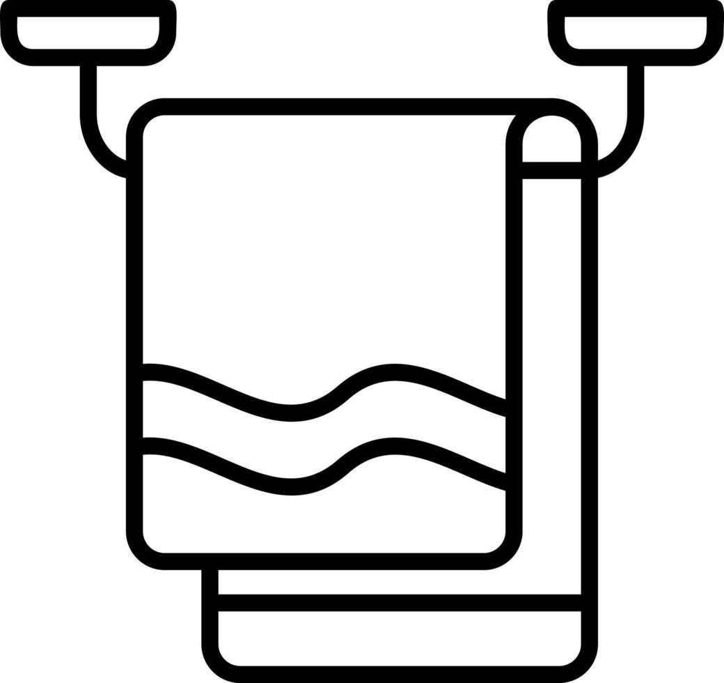 icône de vecteur de serviette