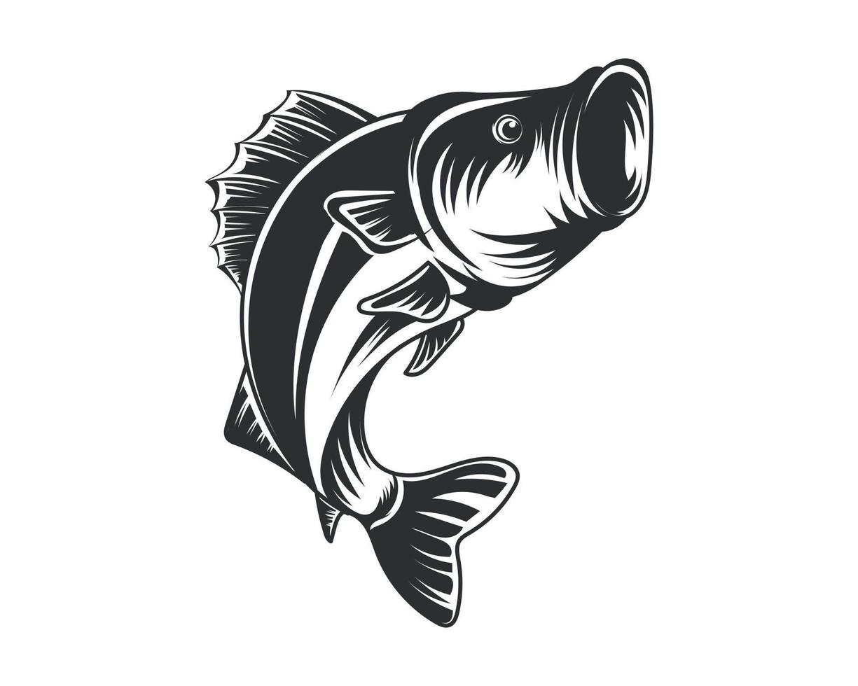poisson vecteur illustration pour impression articles et T-shirt