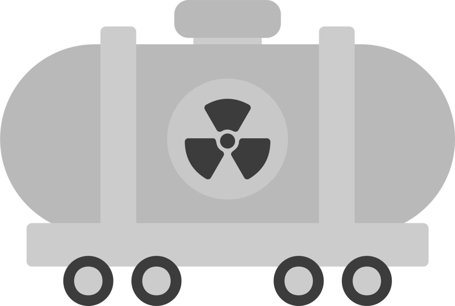 icône de vecteur d'énergie nucléaire