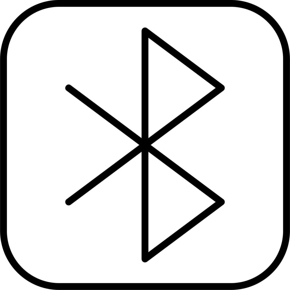 icône de vecteur de bluetooth