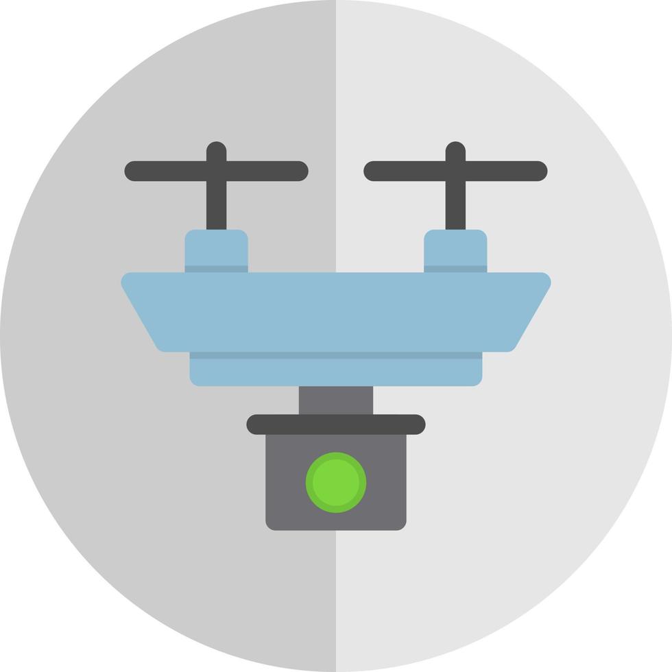 conception d'icône de vecteur de drone de caméra