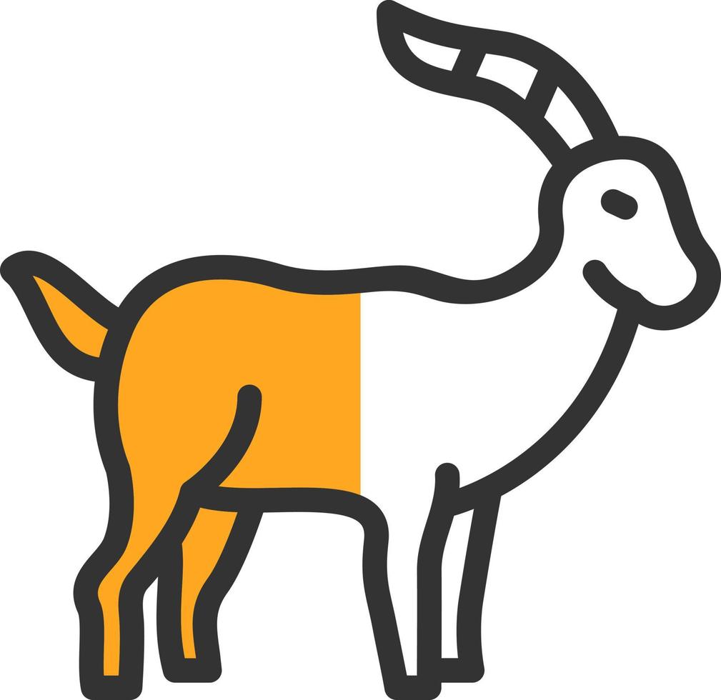 antilope vecteur icône conception