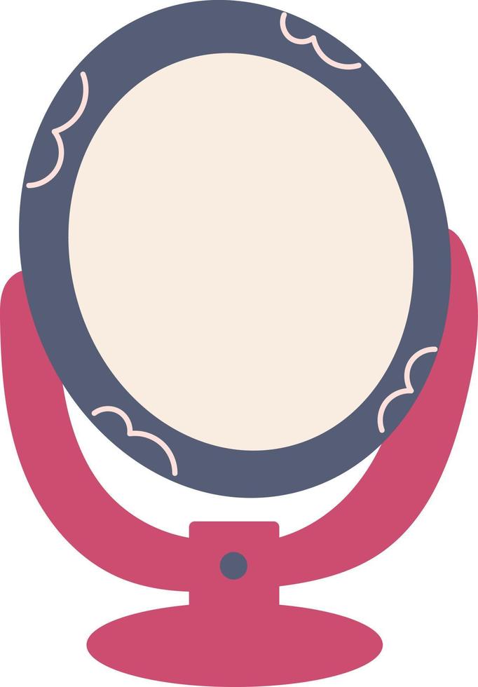 illustration de miroir de maquillage vecteur