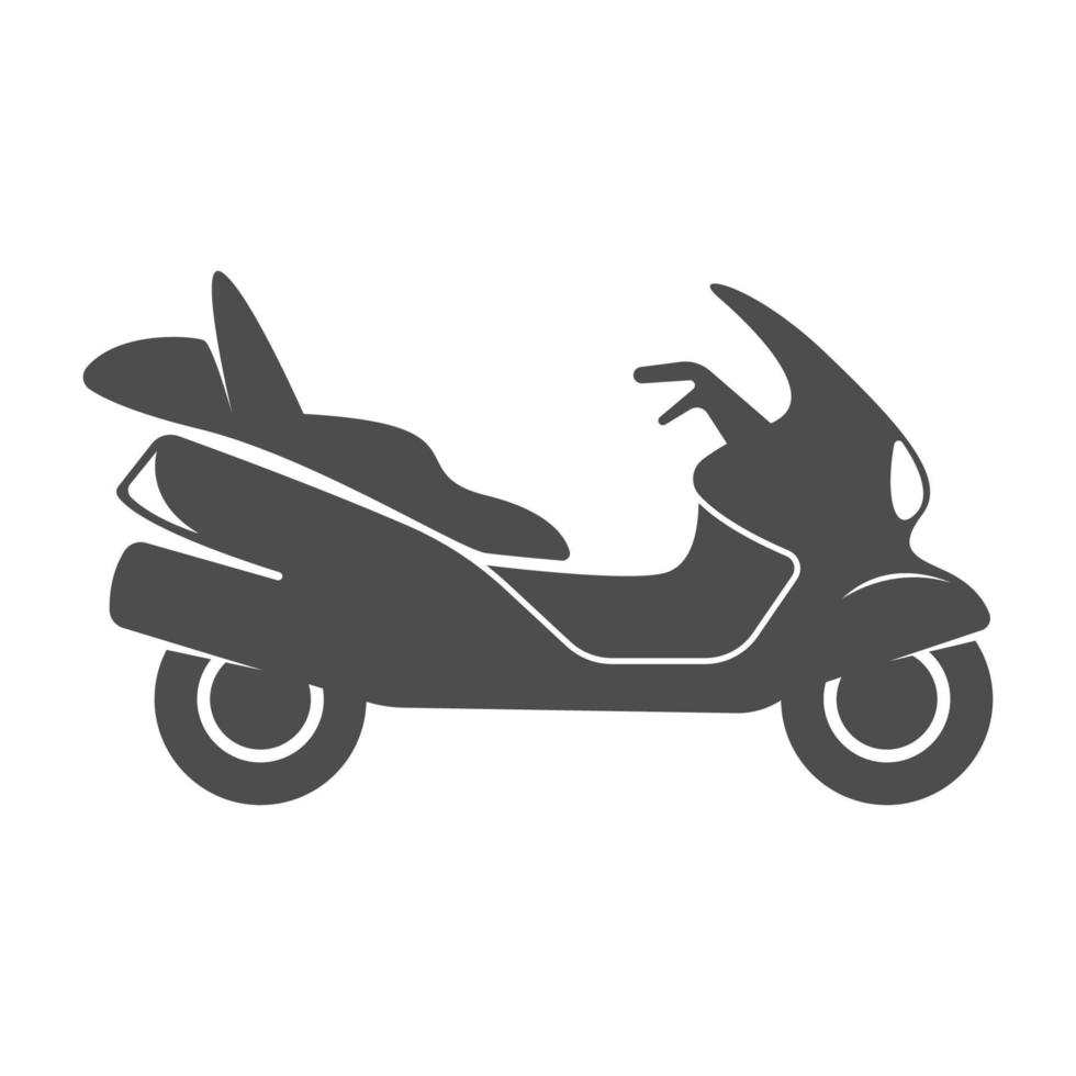 moteur scooter icône conception vecteur