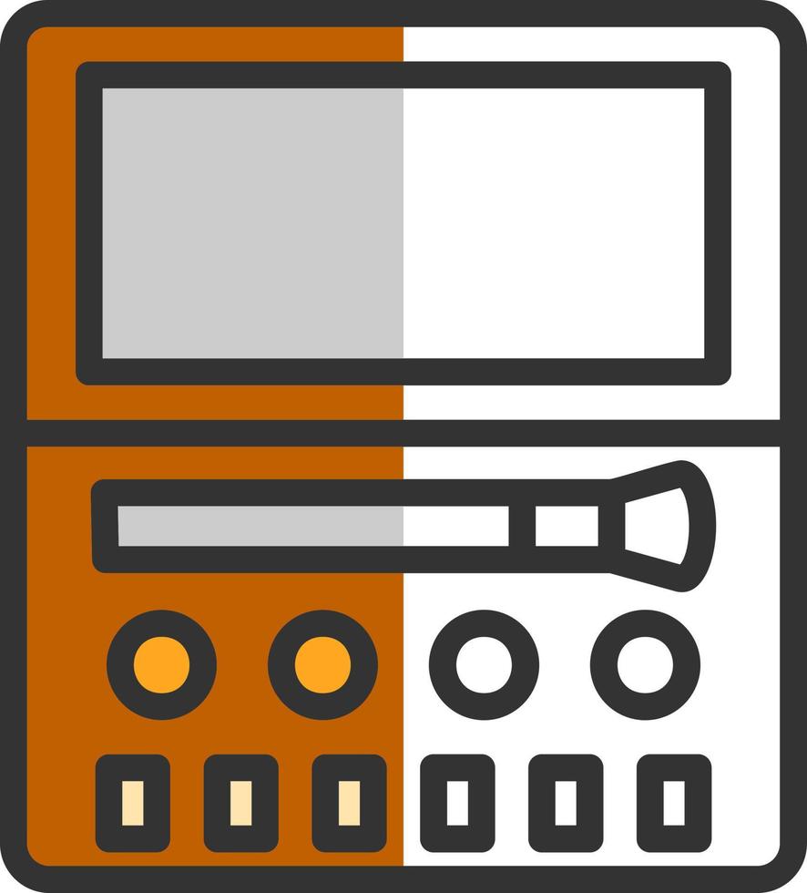 conception d'icône de vecteur de kit de maquillage