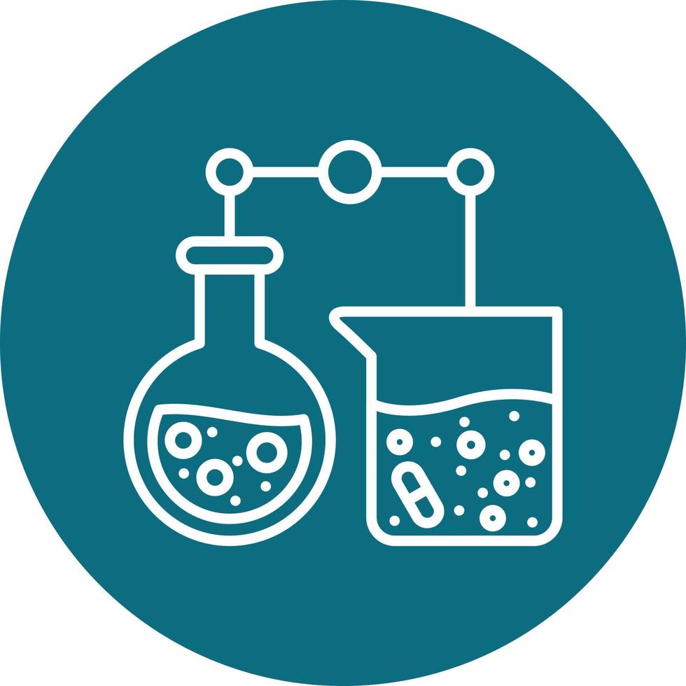 icône de vecteur de chimie