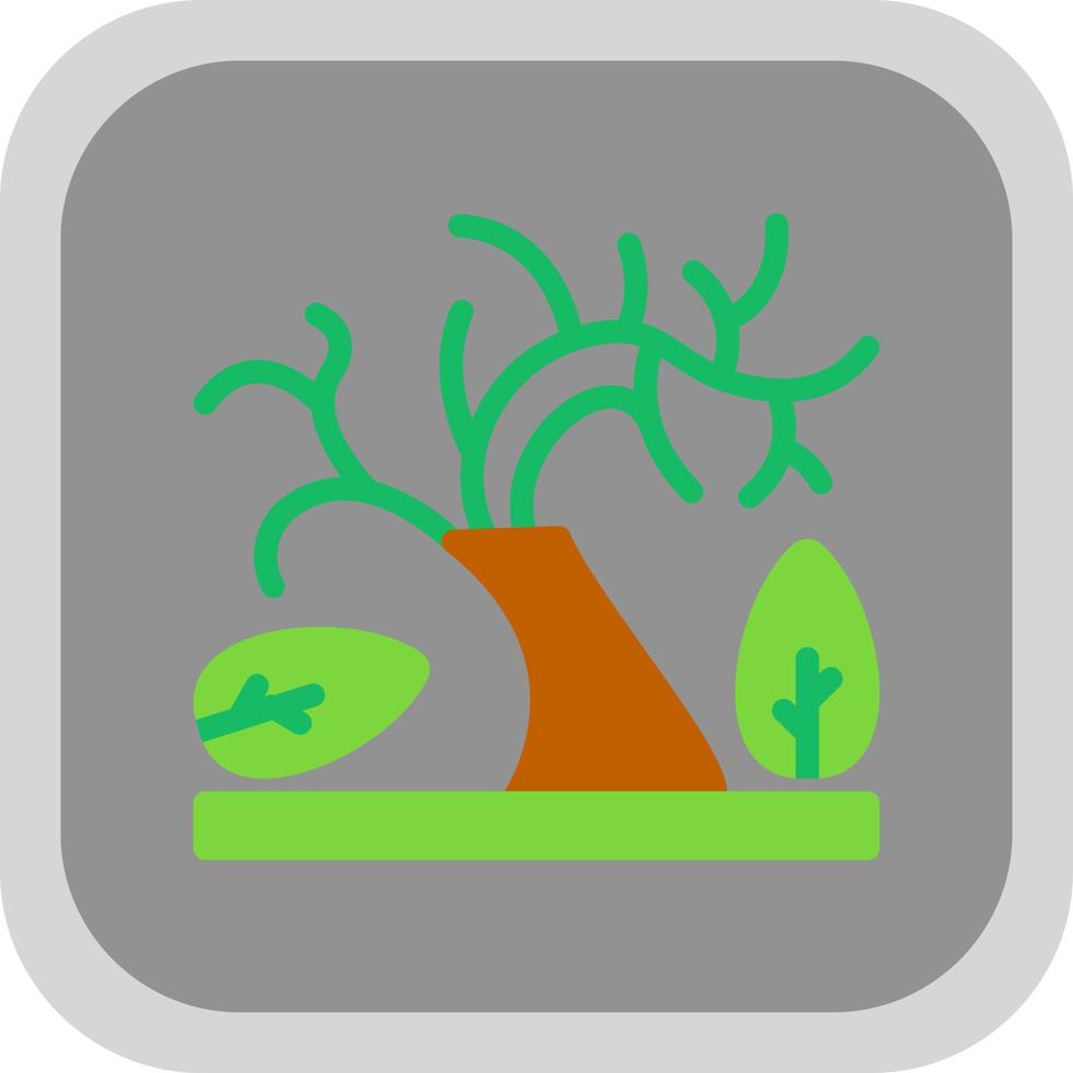 conception d'icône vecteur arbre